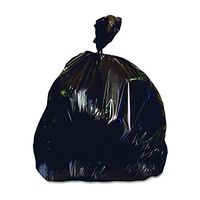 Heritage X8647AK Low-Density Repro Can Liner, 56 gal, 1.5 mil, 43 x 47,Black (Case of 100)