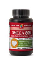 Omega epa dha - Omega 8060 Omega-3 Fatty ACIDS - Support Athletic Performance (1 Bottle)