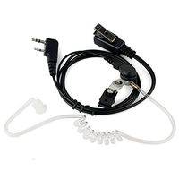 NSKI Air Acoustic Earpiece Headset for Baofeng Two Way Radios UV-5R UV-B6 BF-888S UV-B6 UV-B5 Walkie Talkies 2-Pin Jack