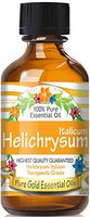 Pure Gold Helichrysum Italicum Essential Oil, 100% Natural & Undiluted, 60ml