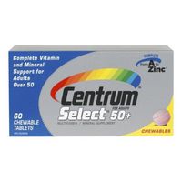 Centrum Select 50+ Chewables, 60 chew Tablets
