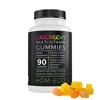 Children's Multi-Vitamin Gummies by HomEco, Chewable Vitamin Gummy for Kids
