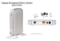 NETGEAR DM111PSP-100NAS NETGEAR DM111PSP - DSL modem - Ethernet 100