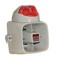 POTTER ELECTRIC SIGNAL SSX52SR 15w Siren/Strobe - Red