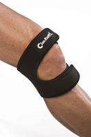 Cho-Pat Dual Action Knee Strap – Provides Full Mobility & Pain Relief For Weakened Knees – Black (Small, 12”-14”)
