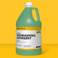 AmazonCommercial Premium Dishwashing Detergent, Minty Pine, 1-Gallon, 4-Pack