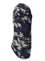 XGao Balaclava Face Mask for Cold Weather, Unisex Tactical Motorcycle Cycling Hunting Outdoor Ski Full Face Mask Helmet Liner Skull Cap Beanie with Ear Covers Hat Winter Hats Black (Red)