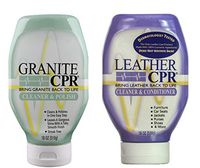 Leather CPR -Granite CPR -Cleaning Variety 2PK – Clean & Condition Leather, Clean & Polish Granite With This 2-in-1 Savings