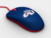 Rhinotronix.com Gonzaga Bulldogs Optical Computer Mouse