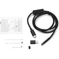 Mimgo 5.5mm USB Type-C Android Endoscope, 6 LED Waterproof Inspection Camera with 1M Snake Soft Wire for Android