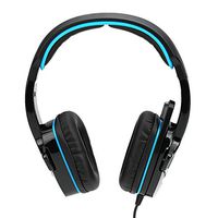 Docooler?SADES SA-708GT 3.5mm Gaming Headphone Game Headset with Mic Noise Cancellation Music Headphone Black-blue for PS4 XBOX 360 Tablet PC Mobile Phones