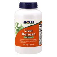 NOW Foods Liver Refresh Veg Capsules,180 Capsules (Pack of 2)