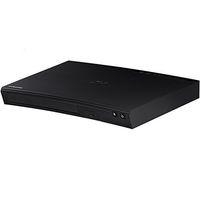 Samsung Blu-ray DVD Disc Player With Built-in Wi-Fi 1080p & Full HD Upconversion, Plays Blu-ray Discs, DVDs & CDs, Plus 6Ft High Speed HDMI Cable, Black Finish