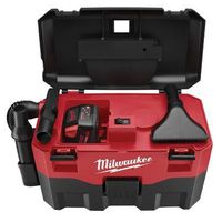 MILWAUKEE ELECTRIC TOOL 0880-20 Cordless Lithium-Ion Wet/Dry Vaccum Cleaner, 15.75" x 22.5" x 11.5"
