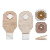 Colostomy / Ileostomy Kit New Image Two-Piece System 12 Inch Length Cut-To-Fit, Up to 1-3/4 Inch Drainable - 1xEA