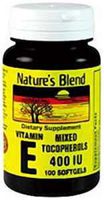 Nature's Blend Vitamin E 400Iu Capsules 100 Ct