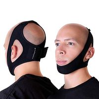 EarlyAdopters Anti-Snoring Chin Strap Device | Adjustable Sleep Aid Snore Solution Relief Antisnore Head Band for Men and Women (Large)
