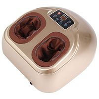 GPFDM Foot Massager Kneading Shiatsu Therapy Plantar Massage with Heat Function Auto-Off Timer and Removable Cover Power Adapter,A