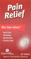 Pain Relief Natra-Bio 60 Tabs