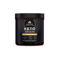 Ancient Nutrition KetoBRAIN Powder - Orange Cream, Specially Selected Botanicals to Boost Mental Focus, 20 Servings