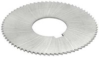 KEO Milling 81026 Screw Slotting Saw, 1470 Style, 0.023" Width, 1" Arbor Hole, 72 Teeth, 2-3/4" Cutting Diameter, HSS, TiCN Coating