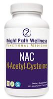 NAC - N-Acytel-L-Cysteine - 120 Vegetable Capsules, Non GMO, Gluten Free, Essential Amino Acids, Tripeptide Glutathione Precursor, Antioxidant and Detoxification Support, Dairy-Free, cGMP