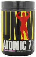 Universal Nutrition - Atomic 7 Enhanced BCAA Supplement - 8g BCAA with 2g Glutamine, 1g Citrulline Malate, 500mg L-Taurine - Groovy Grape - 70 Servings