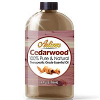 Artizen Cedarwood Essential Oil (100% Pure & Natural - UNDILUTED) Therapeutic Grade - Huge 4oz Bottle - Perfect for Aromatherapy, Relaxation, Skin Therapy & More!