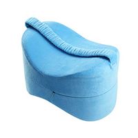Gmgod❤️❤️Orthopedic Knee Pillow for Back Pain Leg Pain Pregnancy Memory Foam Wedge Pillow (Sky Blue)