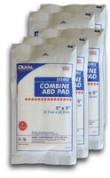 Combine ABD Pads, STERILE 5" X 9"-CASE of 400
