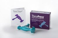 Aqua TheraPress® Trigger Point Massage Tool for Deep Tissues Massage That Relieves Pain from Feet, Shoulders, Neck, Back, Muscle, Arms & Legs - Perfect for Deep Tissue Massage Techniques (Aqua)