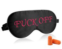 Fitglam Natural Silk Sleep Mask, Best Sleeping Mask Eye Mask Eye Cover for Travel, Nap, Meditation, Blindfold with Adjustable Strap for Men, Women