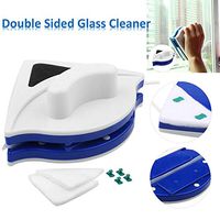 Double-sided Window Cleaner,Acogedor Magnetic Window Cleaning Tools Cleaning Brush for High-rise Double Glazed Windows Thickness 3-8mm,Glass Cleaners