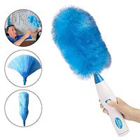 360 degree rotating electric dust collector, very strong absorption, brushless blind spot cleaning, easy-to-use dust removal tools (Color : Charging)