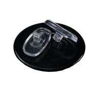 GMS Optical Rectangular Shaped Screw-in Silicone Nose Pads for Eyeglasses, Sunglasses, and Other Eye wear (10 Pair)