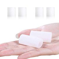 2 Pairs Gel Toe Cap and Protector - Cushions to Protect The Toe and Prevent Corns, Callus, Blistering and Reduce Friction, Silicone Toe Protector for Women and Men (Irregular1)