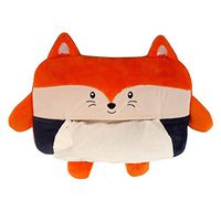 Academyus Cute Cartoon Animal Car Sun Visor Plush Napkin Tissue Box Storage Case Holder