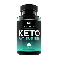 Keto Fat Burner Pills for Weight Loss - 60 Keto Burn Capsules - Ketosis Diet Supplement for Women & Men by METAFIT