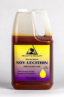 Lecithin Soy Unbleached Fluid Liquid Emulsifier Emollient Stabilizer Pure 128 oz, 7 LB, 1 gal