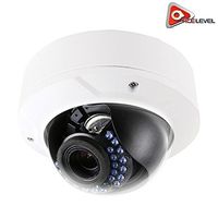 LTS Platinum Motorized Varifocal Vandal Dome Network IP Camera: 4.1MP, 2.8-12mm, H.264 Zip+, 2688x1520P, 24 IR LEDs up to 100ft, Weatherproof, Vandalproof, PoE - CMIP7243-SZ