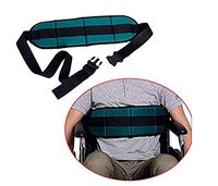 Padded Wheelchair Seatbelt by Fushida,Waist Protection Belt with Quick Release Buckle,Adjustable Bed Secure Harness for Disabled Seniors,Wheelchair Accessory Seat Belt(FYH279, Dark Green)