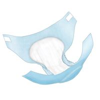 Covidien KDL63014 Simplicity Adult Briefs polymer, Large, 45-58", 72 Per Case