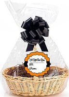 Orange 2Pack Designer Cello Bags/Tags/Bows Cellophane Extra Large Gift Basket Packaging Bags Flat 25" X 30"