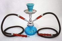 Blue Beatle 2 Hose Hookah and Water vase Sale Cheap narguile Pipes for Shisha Smoking Chicha narguile