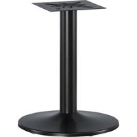 Lorell Steel Base for 42-Inch/48-Inch Tops, 24 by 24 by 29-Inch, Black