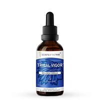 Tribal Vigor Alcohol-Free, Glycerite Eleuthero Siberian Ginseng, Catuaba, Barrenwort - Horny Goat Weed, Muira Puama, Saw Palmetto, Tribulus. Tincture, Herbal Extract Wellness Formula (2 FL OZ)