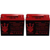 Ryobi Mower BMM2400 12V 18Ah SLA Replacement Lawn Mower Battery - 2 Pack