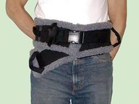 SafetySure Transfer Belt Sheepskin Lined Lg 42-60 - World Wide Shipping
