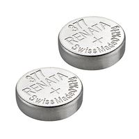 Renata Watch Battery Swiss Made Renata 377 or SR626SW OR AG4 1.5V (2 Batteries, 377 or SR 626 SW)