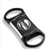 Cigar Cutter, Stainless Steel Cigar Scissors, Double-edged Portable Cigarette Pocket Utility Knife For All Sizes (color : B)